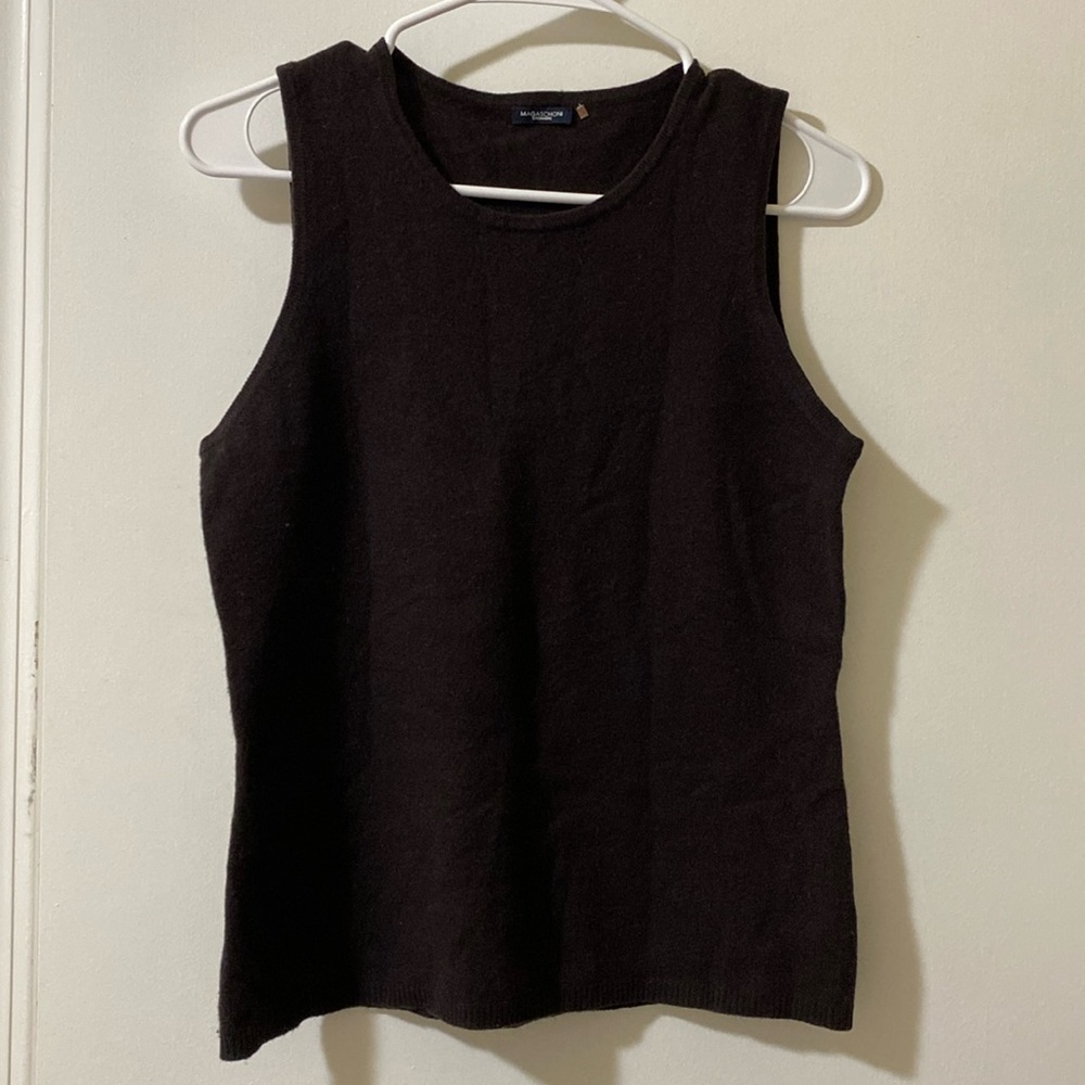 Magaschoni Cashmere Tank Top Vest